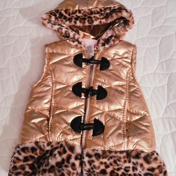 Toddler girl vest jacket - Picture 2 of 4